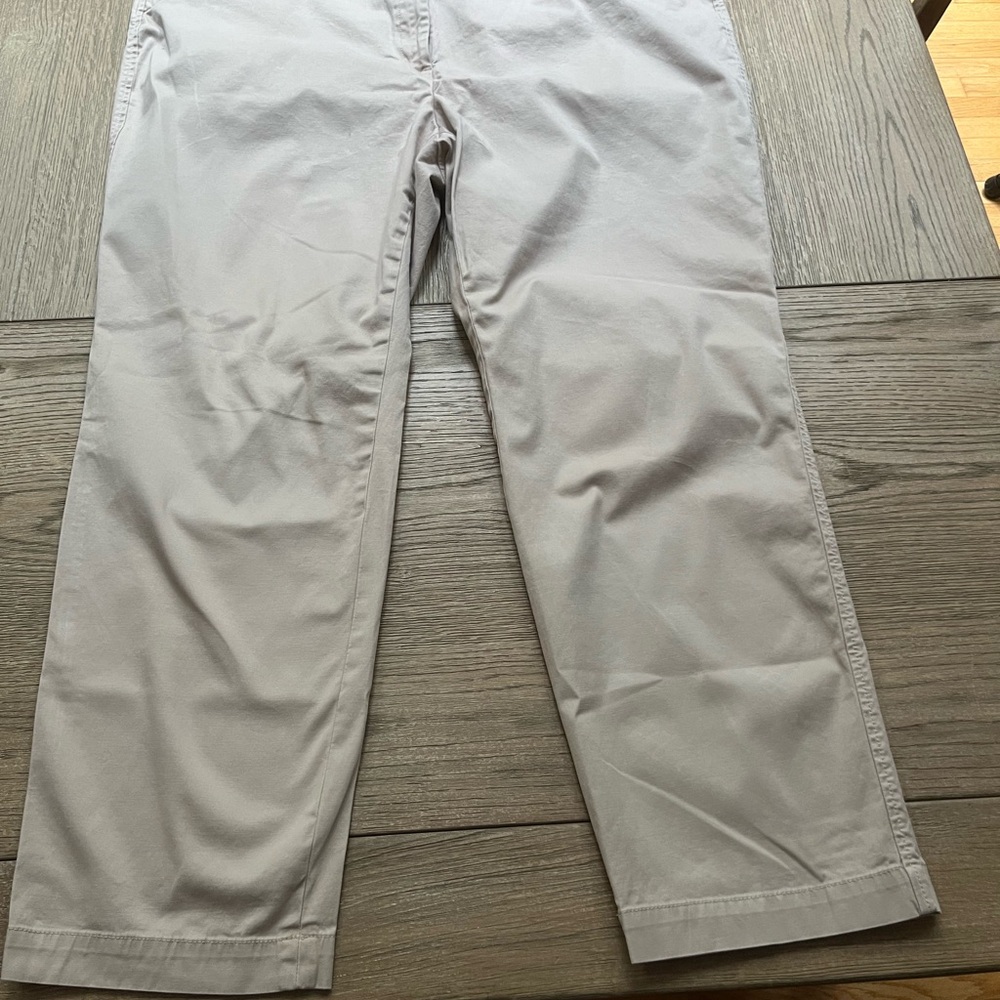Talbots Khaki Chinos Classic Straight-Leg